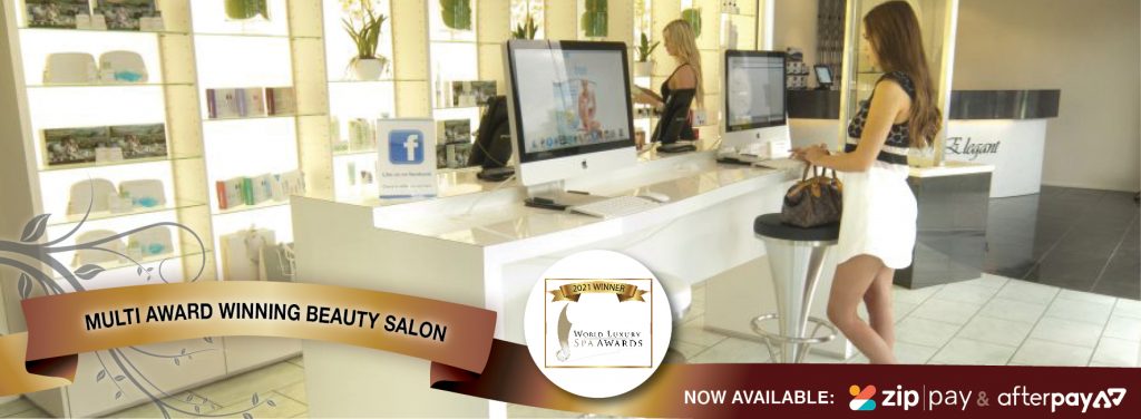 Simply Elegant WEBSITE web sliders - Salon of the Year and World Luxury Spa Winner and ZipPay and Afterpay 20213