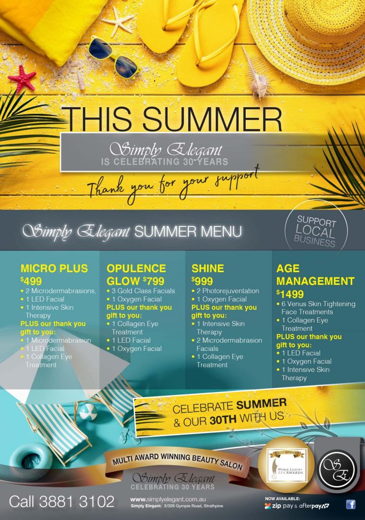 web - Simply Elegant A4 Poster - Summer 2 - This Summer - 2021